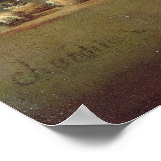 Poster Cauldron de cuivre avec Pitcher (Coin)