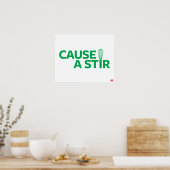 Poster Cause un rembobinage (Cuisine)