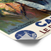 Poster Cauterets Le Pont d'Espagne (Coin)