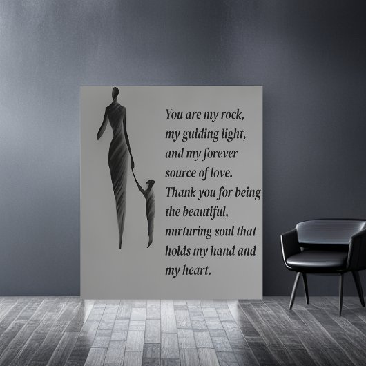 Poster Caution émotionnelle : Croquis au charbon de bois