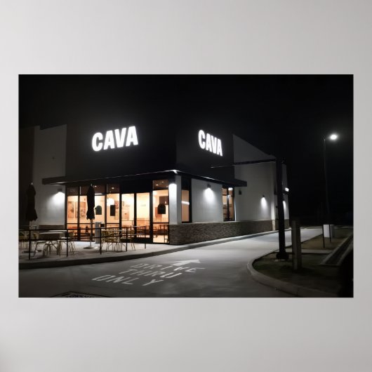 Poster Cava Night Shot (Devant)