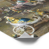 Poster Cavalcade à l'école d'équitation d'hiver (Coin)