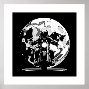 Poster Cavalier de la Lune