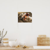 Poster Cavalier de Motocross (Cuisine)