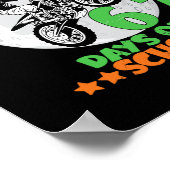 Poster Cavalier de motocross a écrasé 67 jours d'élève (Coin)