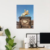 Poster Cavalier doré (Bureau à domicile)
