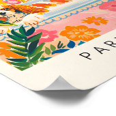 Poster Cavalier King Charles Spaniel Art Imprimer, Bat dr (Coin)