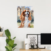 Poster Cavalier King Charles Spaniel - Chien Art Imprimer (Bureau à domicile)