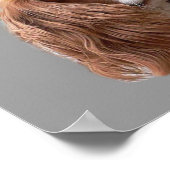 Poster Cavalier King Charles Spaniel Jolies filles Imprim (Coin)