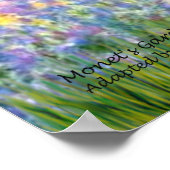 Poster Cavalier King Charles (tri couleur) - Jardin (Coin)