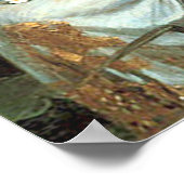 Poster Cavalier King Charles (tri couleur) - Ophélie Sièg (Coin)