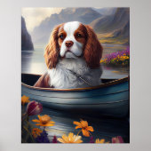 Poster Cavalier King sur un gouvernail : Une aventure pit (Devant)
