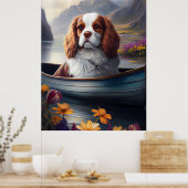 Poster Cavalier King sur une rame : une aventure Pittores (Cuisine)