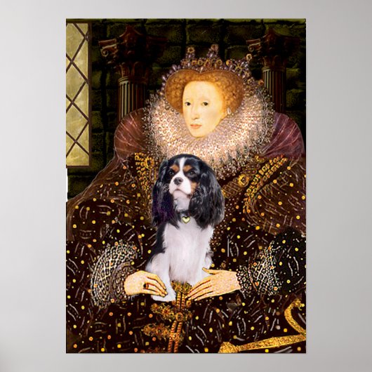 Poster Cavalier (Tri0) - Reine (Devant)