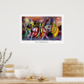Poster Cavaliers dans la Nuit (Cuisine)