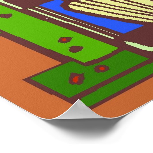 Poster Cave à vin (Coin)