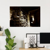 Poster Cave à vin abandonnée (Bureau à domicile)