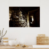 Poster Cave à vin abandonnée (Cuisine)