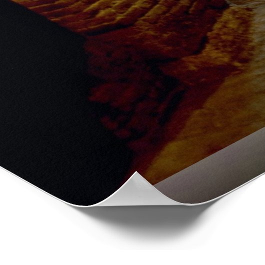 Poster Cave à vin en Montepulciano, Toscane, Italie (Coin)