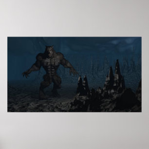 Poster Cave Beast