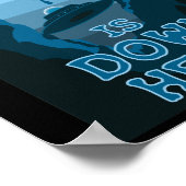 Poster Cave Diving & UFO - La vérité est ici (Coin)