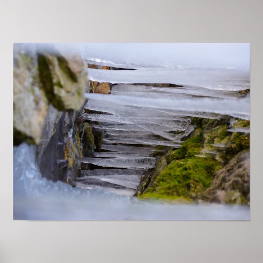 Poster Cave Icicles (Devant)