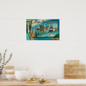 Poster Cave Junction, Oregon - Scènes de grandes lettres (Cuisine)