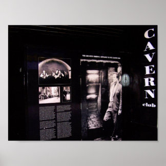Poster Cavern Club Entrée Originale, Liverpool, Royaume-U