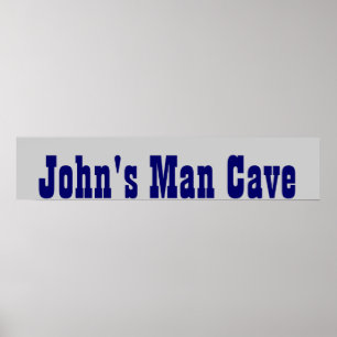 Poster Caverne d'homme