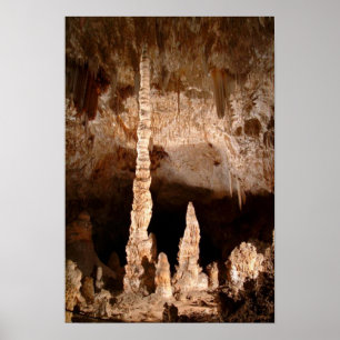 Poster Cavernes de Carlsbad - totem Polonais