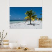 Poster Cayo Blanco Beack in Cuba (Cuisine)