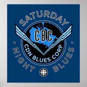Poster CBC Saturday Night Blues
