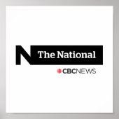 Poster CBC The National (Devant)