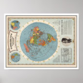 Poster CBS American School of the Air | Carte du monde (Devant)