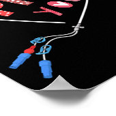 Poster Cc Heart Valentine Vascular Access Team Cc Iv Nurs (Coin)