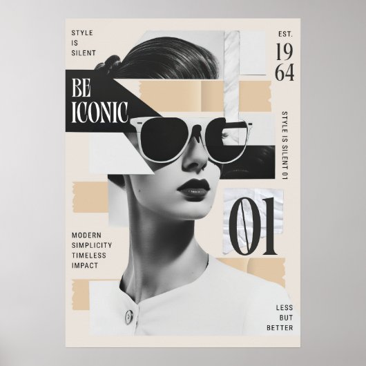 Poster CDbeiconic (Devant)