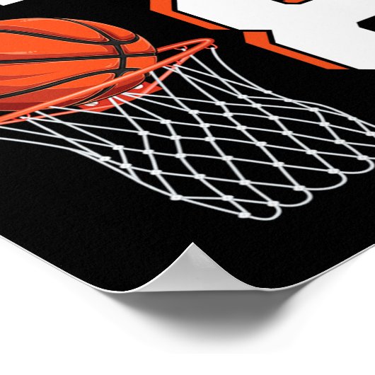 Poster Ce Baller Est Maintenant 8 Basketball 8e Anniversa (Coin)