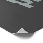 Poster Ce désordre est un endroit. (Coin)