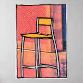 Poster Ce fauteuil vide (Devant)