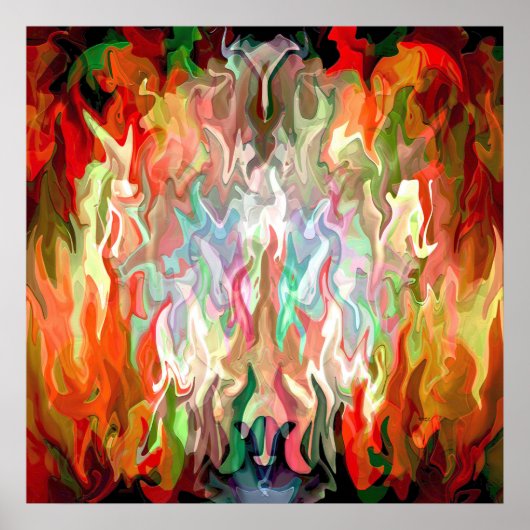 Poster Ce feu qui brûle de l'intérieur... (Devant)