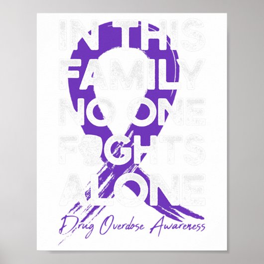 Poster Ce guerrier de l'overdose de drogue familiale (Devant)