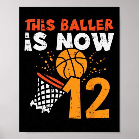 Poster Ce Ller a maintenant 12 ans Sketll 12e anniversair (Devant)