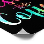 Poster Ce Moniteur De Bus Scolaire Fonctionne Sur Jesus & (Coin)