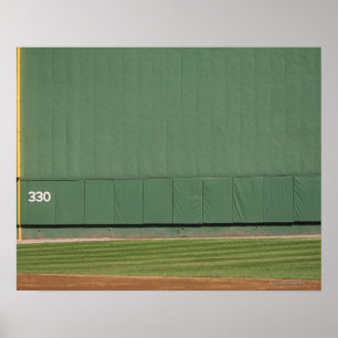 Poster Ce mur est connu en tant que 'monstre vert.