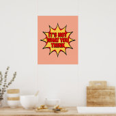 Poster Ce n'est pas ce que vous pensez  (Cuisine)