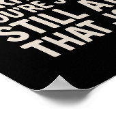 Poster Ce N'Est Pas Du Burnout. Tu es encore à ce boulot (Coin)