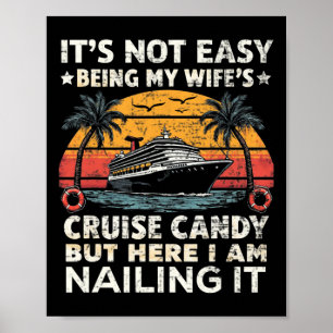 Poster Ce n'est pas facile d'être le bonbon de croisière