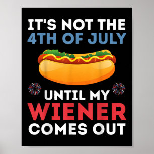 Poster Ce N'Est Pas Le 4 juillet Jusqu'À Ce Que Mon Évier