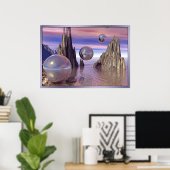 Poster Ce n'est pas le Kansas (Bureau à domicile)