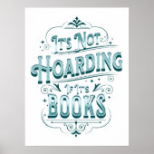 Poster "Ce n'est pas thésaurisant si ce sont des l (Devant)